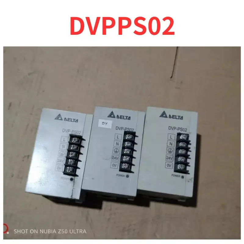 second-hand      power supply    DVPPS02, function well   Tested well and shipped quickly