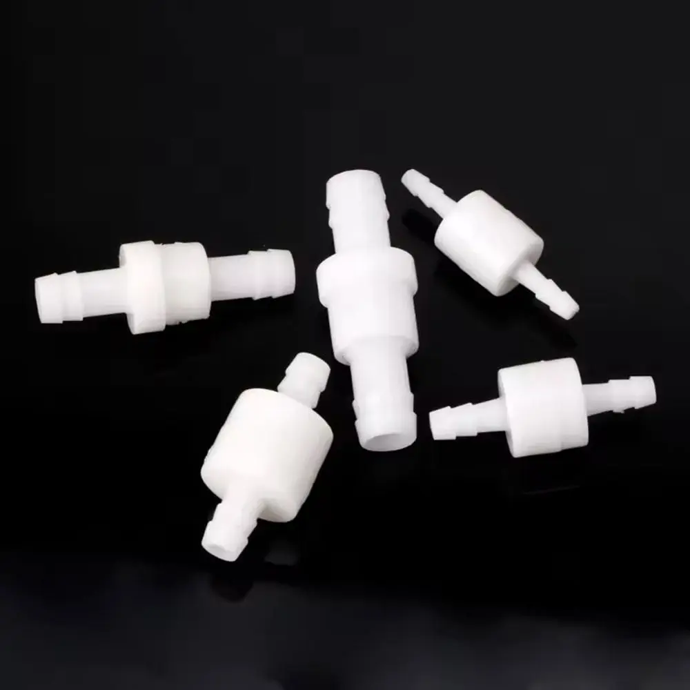 4/6/8/10/12mm One-Way Fluids Check Valve Prevent Water Backflow Plastic Aquarium Check Valve One Way Inline Check Valve