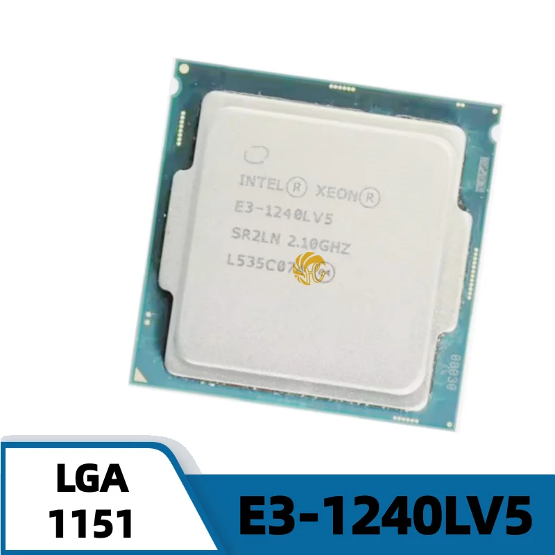  Xeon E3-1240LV5 2.1GHZ  SR2CW / SR2LN CPU 25W Quad-Core E3-1240L V5 1240LV5 LGA1151