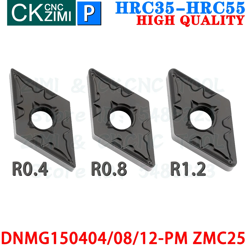 DNMG150404-PM DNMG150408-PM DNMG150412-PM ZMC25 เม็ดมีดคาร์ไบด์ เครื่องมือเม็ดมีดกลึงภายนอก DNMG 1504 DNMG1504 DNMG431 DNMG432 DNMG433 PM ซีเอ็นซี เครื่องกลึงโลหะ เครื่องมือตัดกลึง สำหรับเหล็ก
