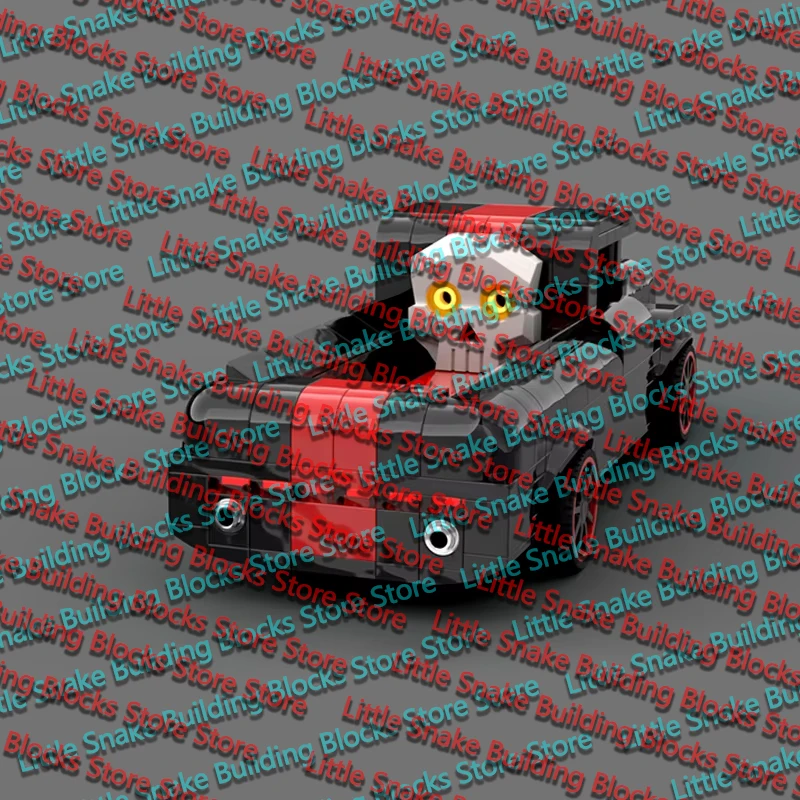 QWERT Speed Racing Car Model MOC Building Bricks Pickup Truck Modular Technology Holiday Gifts Assemble Toys Suit Ideal Gift