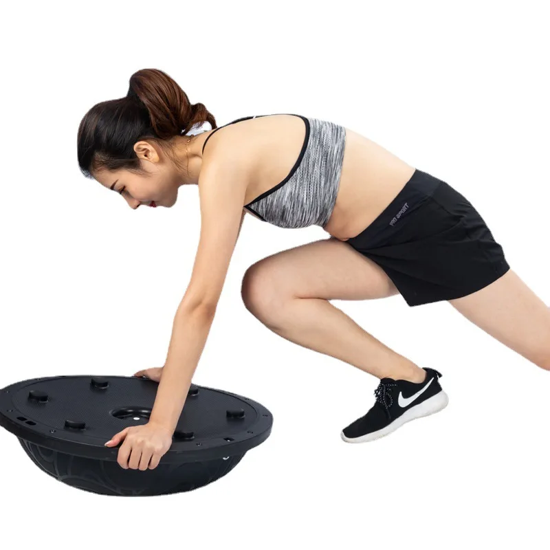 Auspicious‑Cloud‑Star Balance Trainer Semi‑Circular Foot Exerciser for Fat‑Loss Shaping Portable Yoga Body‑Building Workout Tool