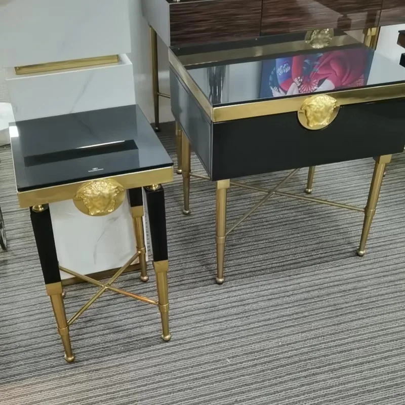 Angle Of Sofa A Few  Small Side A Few  Light Luxury And Modern Contracted Living Room Side Cabinet