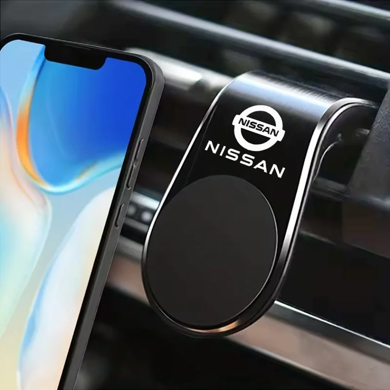Suporte de telefone para carro, ímãs fortes, suporte para celular, para nissan qashqai, sylphy, tiida, altima, teana, x-trail, leaf, juke, acessórios
