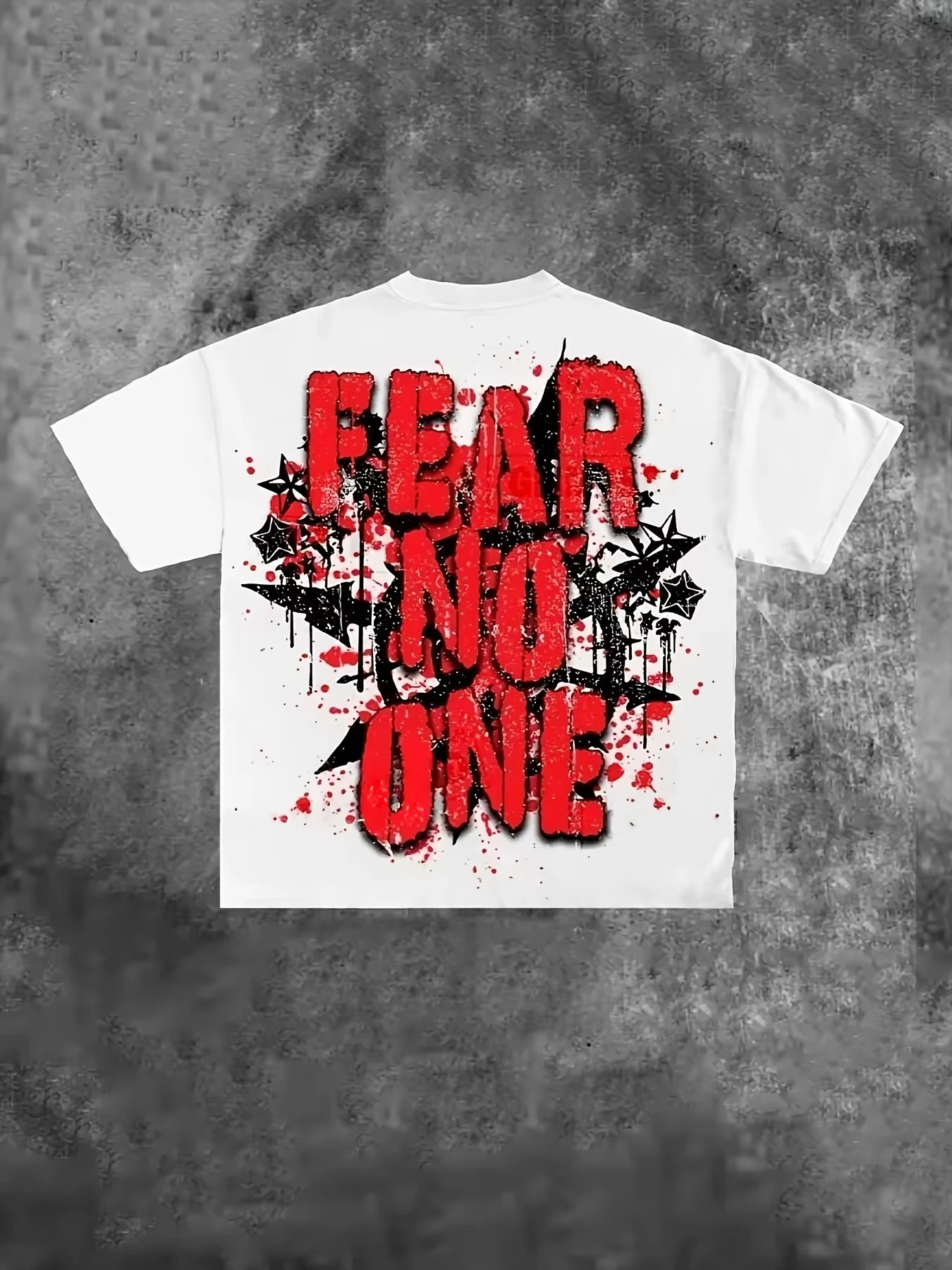 

Men Clothing T-shirt Attracting Wealth Targeted June Targeted Development Pattern Hand-drawn T-shirt Harajuku Oversized T Shirt