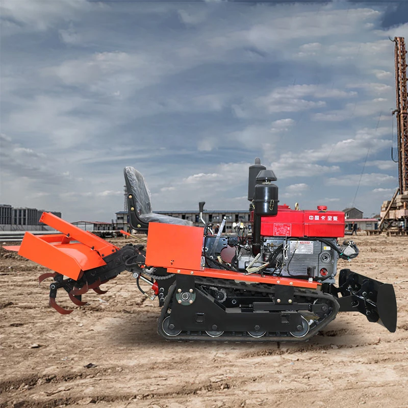 Trail Beast Crawler Hcp-25 جرار زاحف جرار محراث جرار زاحف مزرعة صغيرة جرار زراعي العشب