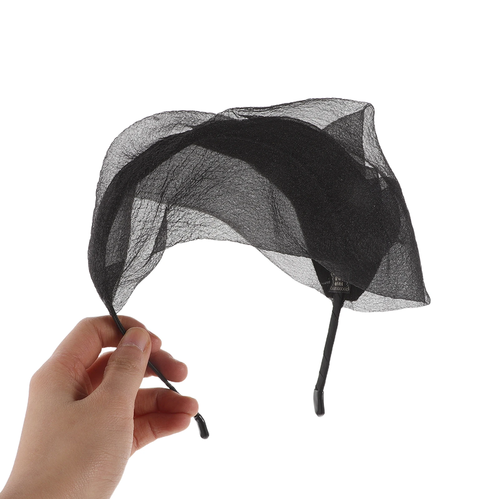 

Mesh Half-Hat Headband Headbands Dance Party Fascinator Cute Hair Accessories Grace Beret Hairband Plastic