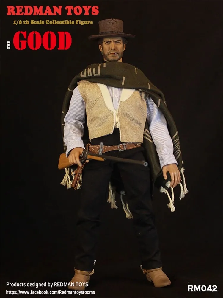 

REDMAN TOYS RM042 1/6 Soldier West Cowboy GOOD Full Set 12'' Action Figure In Stock