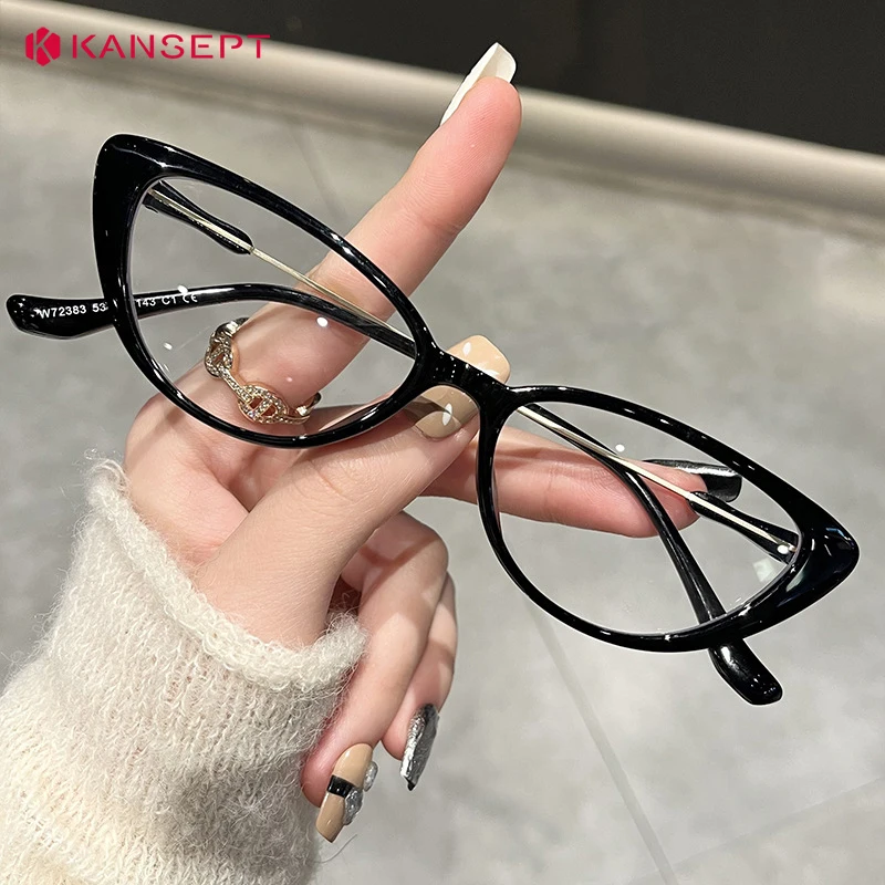 

KANSEPT Women's Grade Glasses Men Optical Lenses Transparent Eyepieces for Reading Lunettes Myopia Eyeglasses Photochromic Lens