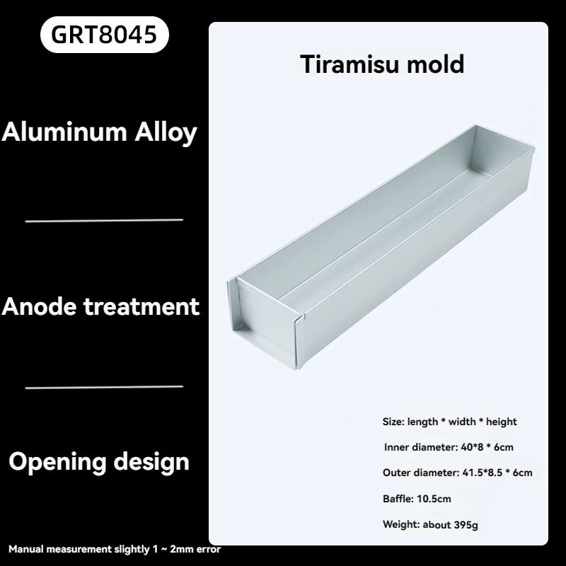 Aluminum alloy anode rectangular anode cake mold