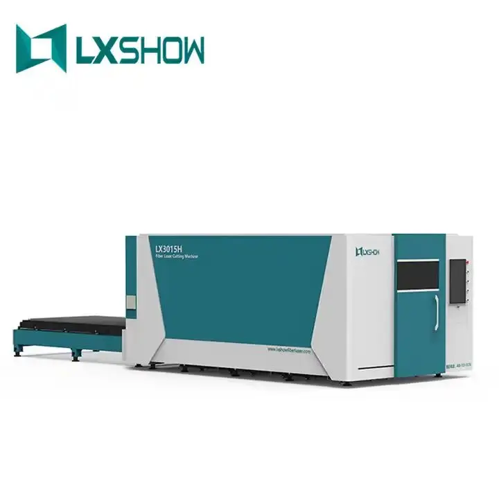 Máquina de corte do laser da fibra com tabela da troca, tampa da segurança, folha do metal, certificação do CE, 3000W, 6000W, 3015