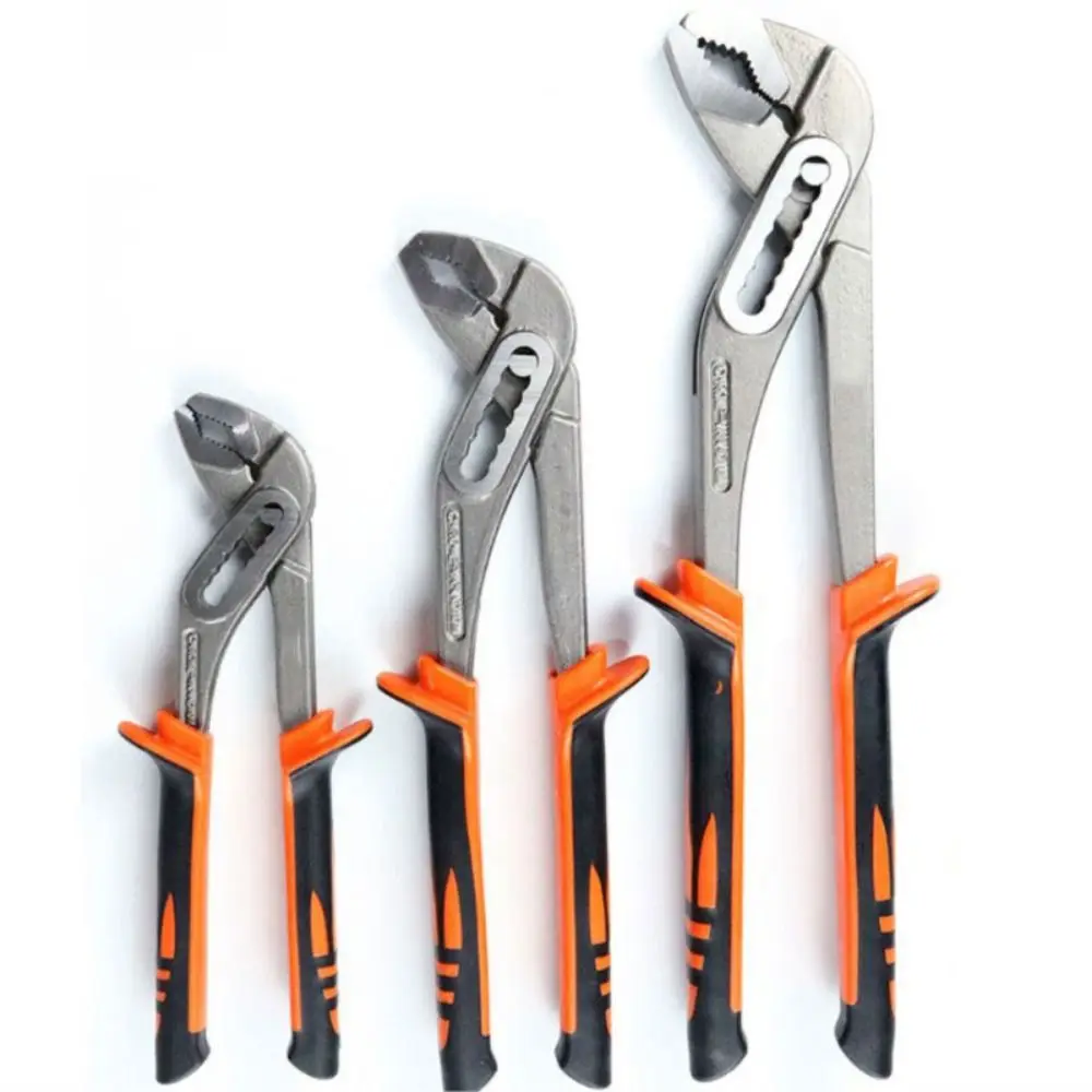

Adjustable Opening Water Pump Pliers Quick-release Large-nosed End Nippers 8/10/12 Inch Carbon Steel Water Pipe Clamp Pliers