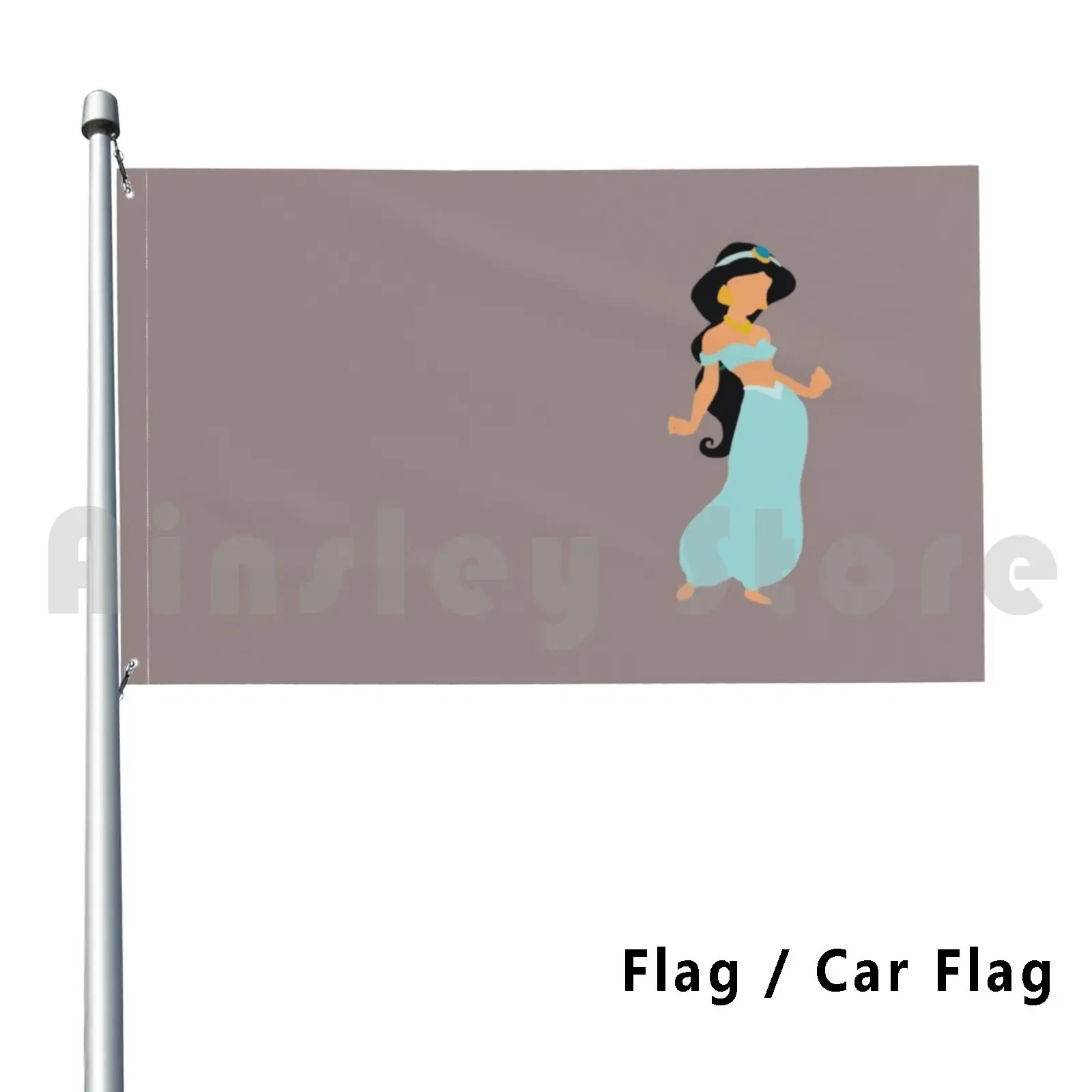 Princess J Flag Car…