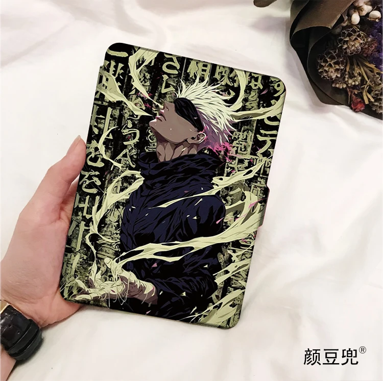 

Satoru Gojo Anime Jujutsu Case For Kindle Paperwhite Case -Kindle Paperwhite 11th Generation 2021 Released 6.8 in KPW5 Oasis 3