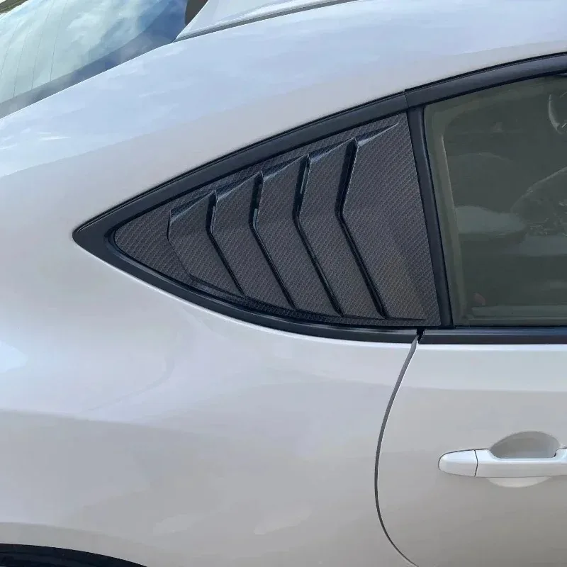 

For Subaru BRZ 2013-2020 ABS Carbon Fiber Car Rear Side Window Rear Triangle Window Spoiler Louver Trim Sticker Car Accessories