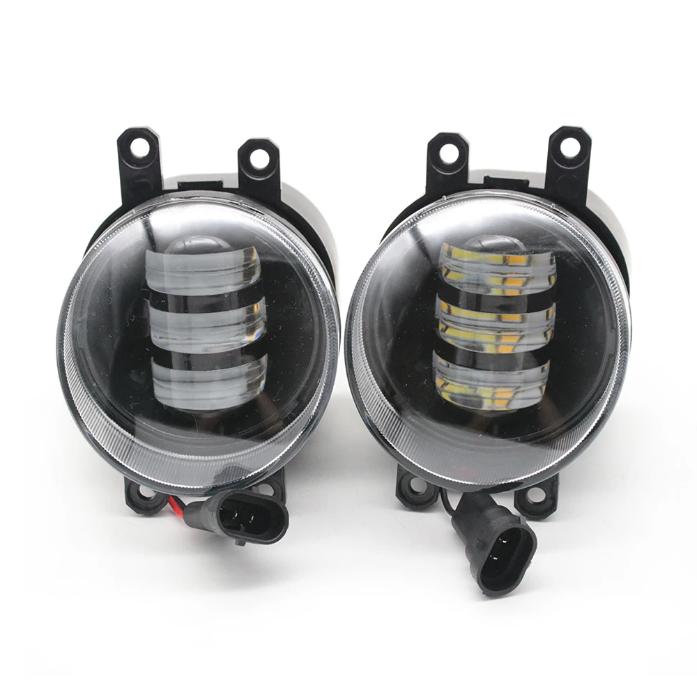 Led Fog Lamp Assembly 15Wx2 Car PTF White Yellow Color Light DRL for Lexus GS L10 GS200t GS300 GS350 GS300h GS450h Post-facelift