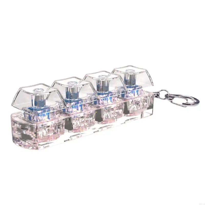 1 LEDライトキーボードのD0UAパックは、ストレスの緩和とリラクゼーションのためにおもちゃをクリックします