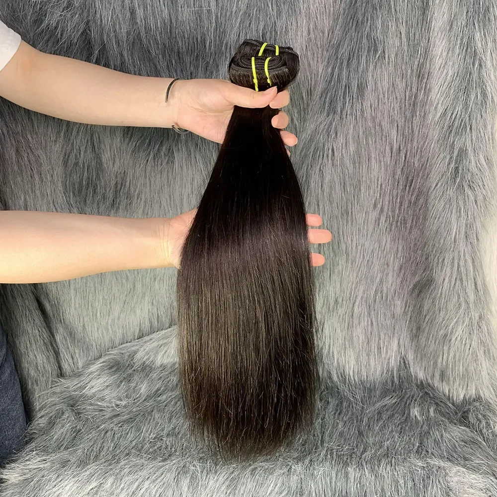 

Virgin Brazilian Straight Human Hair Bundles No Tangle Nature Color Weave Bundles Straight Hair Bundles Extensions 8-12inch