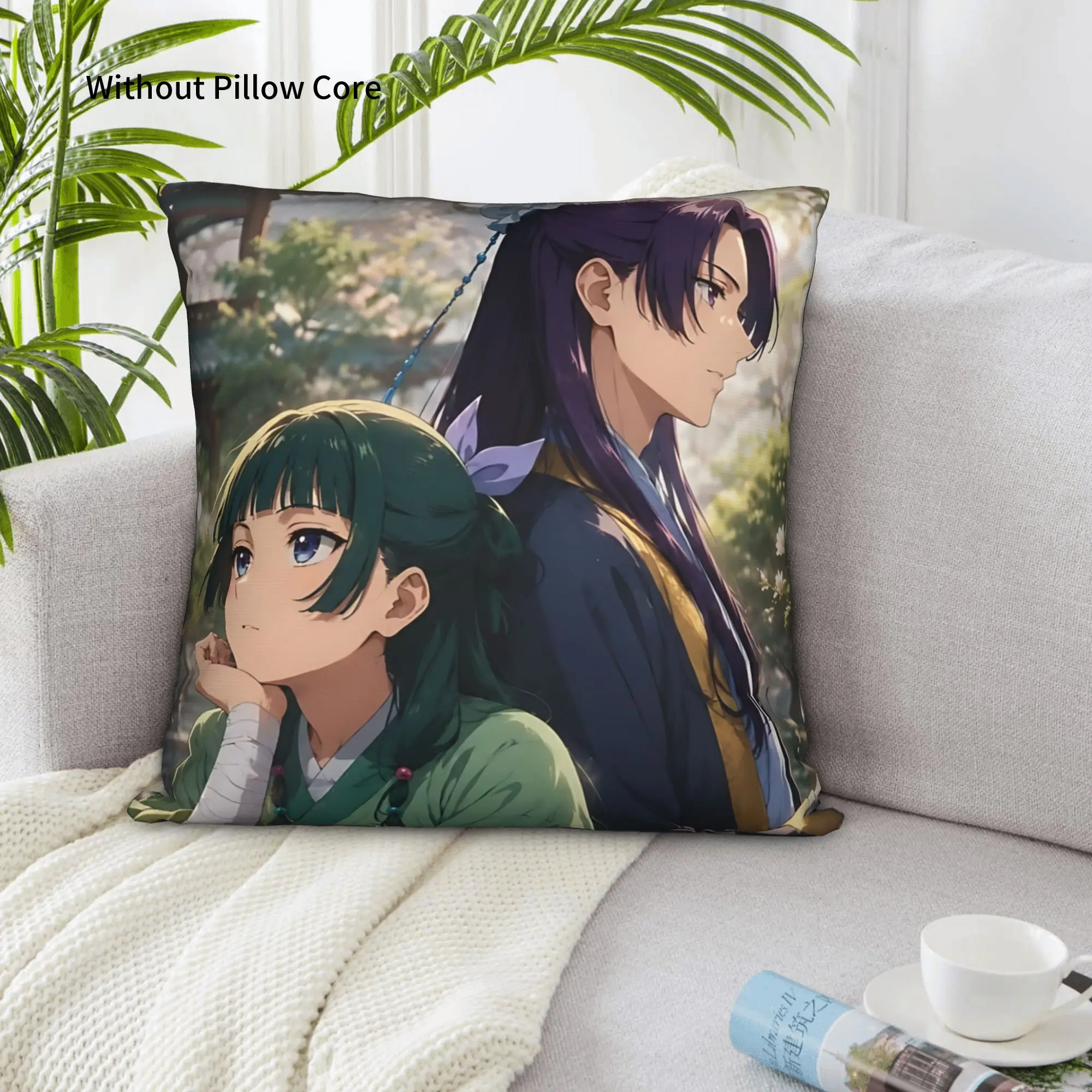 1PC The Apothecary MAOMAO Pillow Case Home Decor Items Double-Sided Printing  Sofa Cushion Bedroom Bedside Pillow