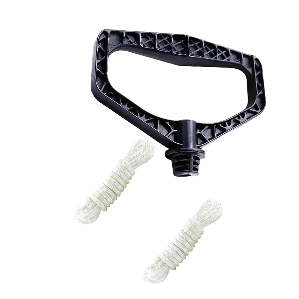 Recoil Starter Handle With Pull Cord 145cm 4mm 1 Recoil Starter Handle And 2 Pull Cord Garden Power Tools Accessories