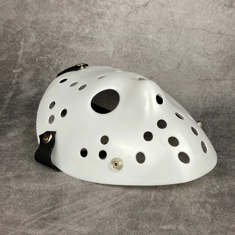 Para Halloween Branco Jason Máscara Novo Freddie vs. Todo branco puro branco Jason assustador máscara engraçada