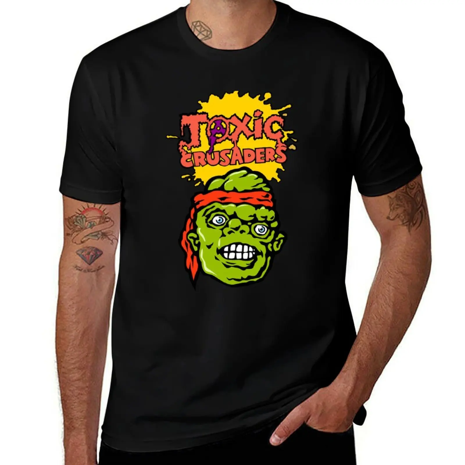 

Toxic Crusaders T-Shirt printed t shirts for man anime t shirts for man T-Shirt