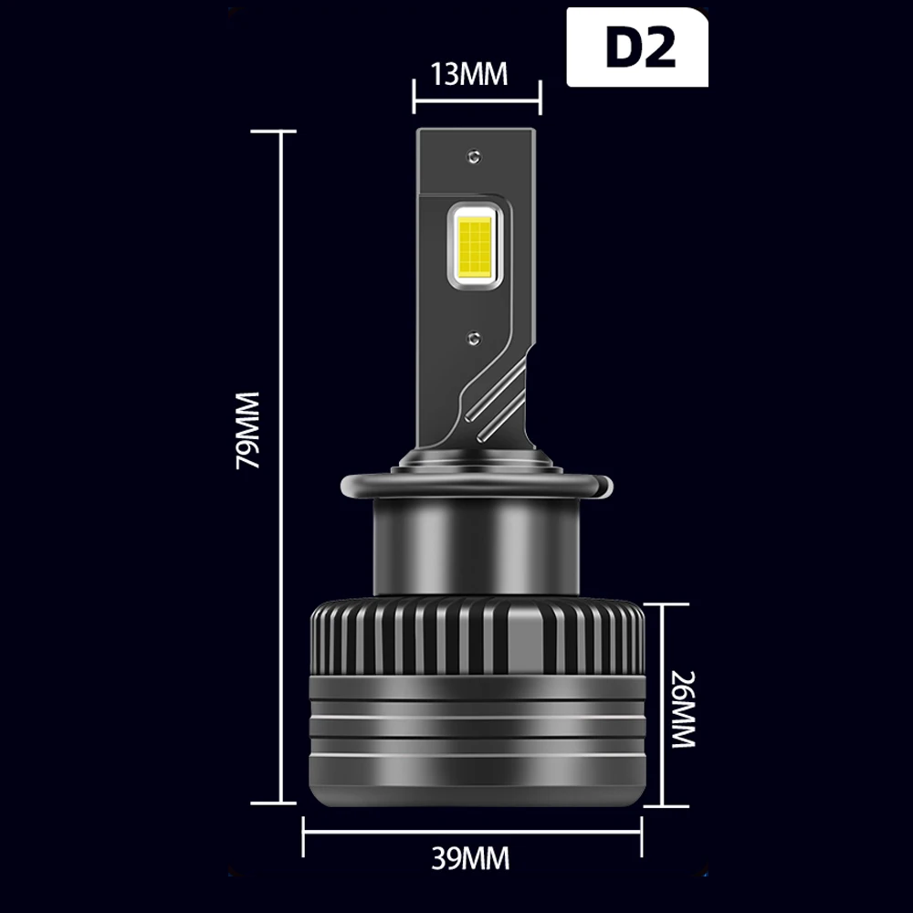 Roadsun LED Headlight D2S Car 6000K White Replace Xenon Bulbs For Mercedes-Benz E240 2002 2003 2004 2005 2006 2007 2008 2009