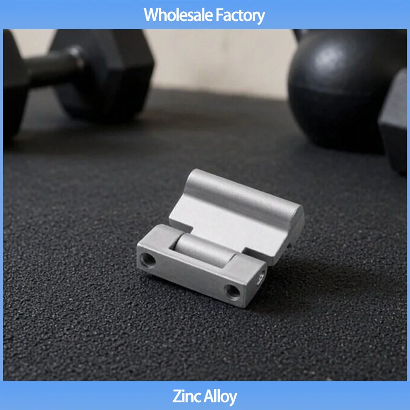 (10pcs) Black Zinc Alloy Rotating Hinge Suitable For Iron Cabinet - Matte Processing Equipment Cabinet Door Hinge Industry