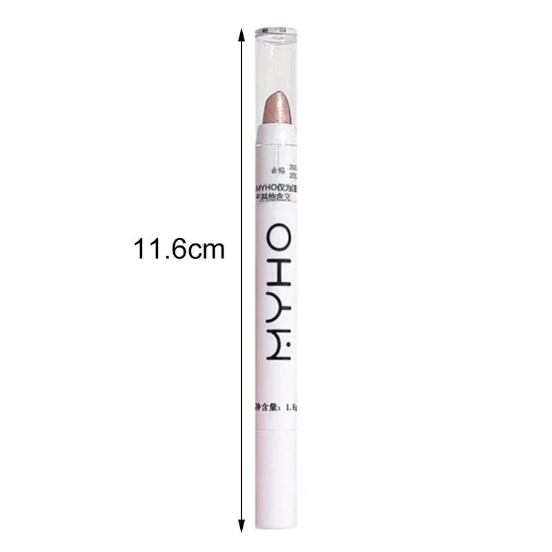 Pearly Matte Eyeshadow Stick White Eyeliner Shimmer Silver Highlighter Lying Silkworm Pen Monochrome Brightening Eye Shadow Pen