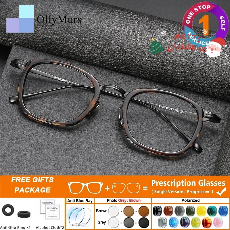 

Квадратные ретро японские очки ручной работы в оправе мужские модные очки из титана и ацетата брендовые дизайнерские очки с маленьким лицом Oculos