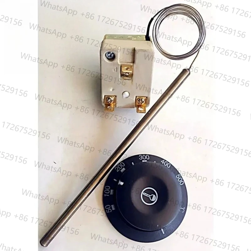 Pizza oven thermostat switch, high temperature oven thermostat switch, white ceramic thermostat switch. 50-500 degrees Celsius.