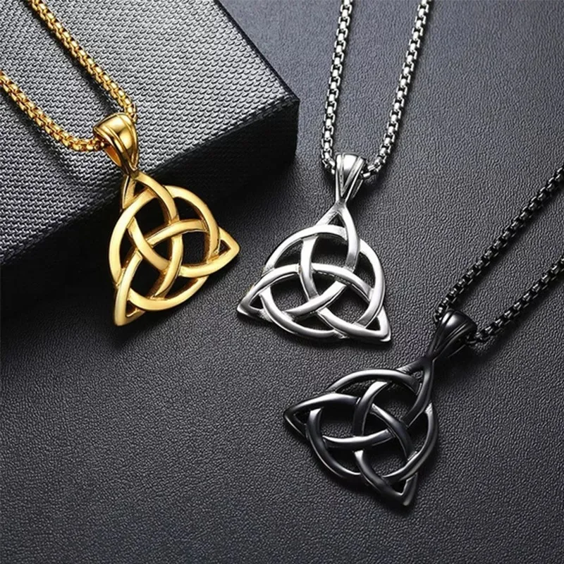 Men's Pendant Retro Knot Jewelry Knot Irish Trendy Celtic