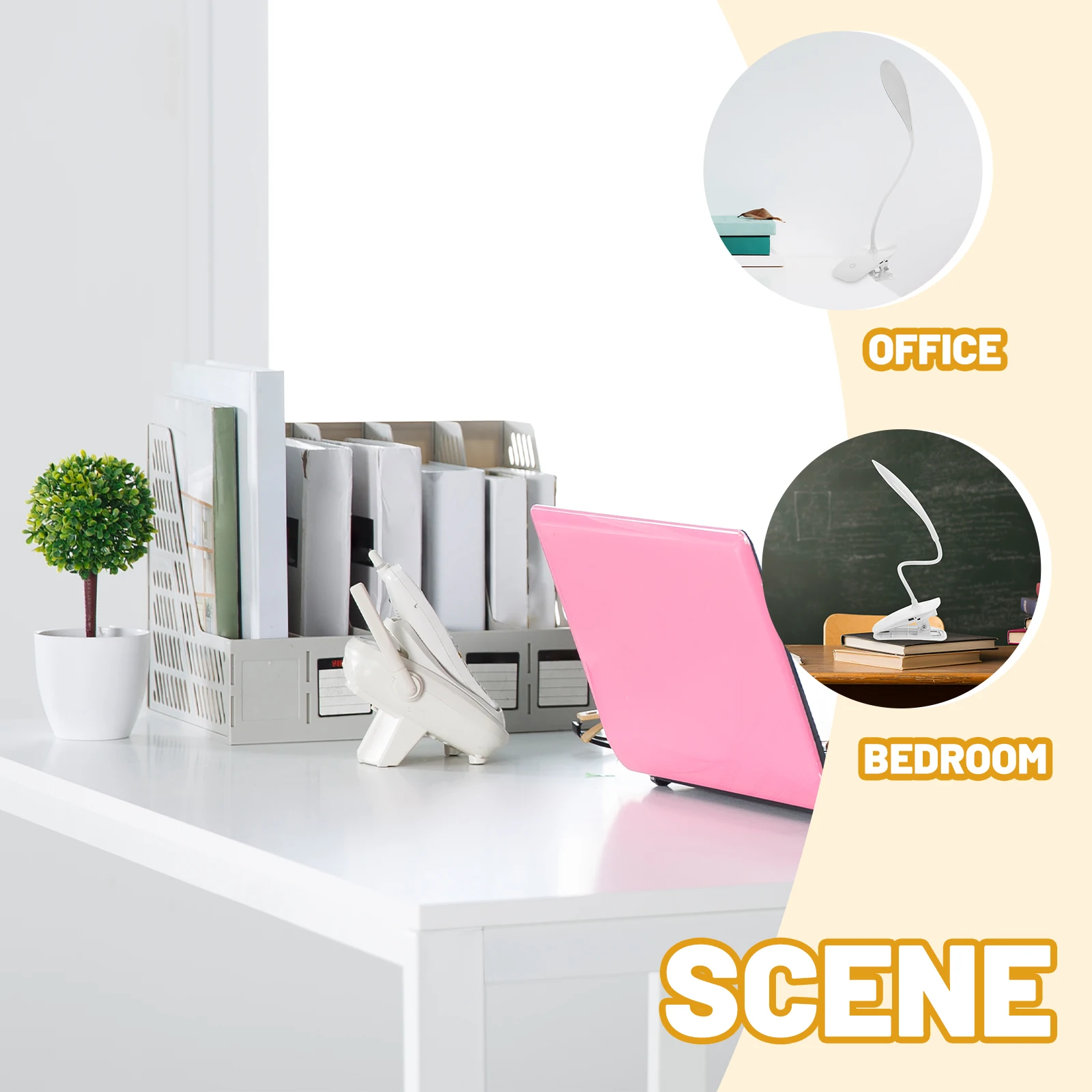 

Folding With 360° Flexible Gooseneck Touch Switch Usb Powered Clip Light For Bed Computer Study Office Use Gooseneck Desk Led