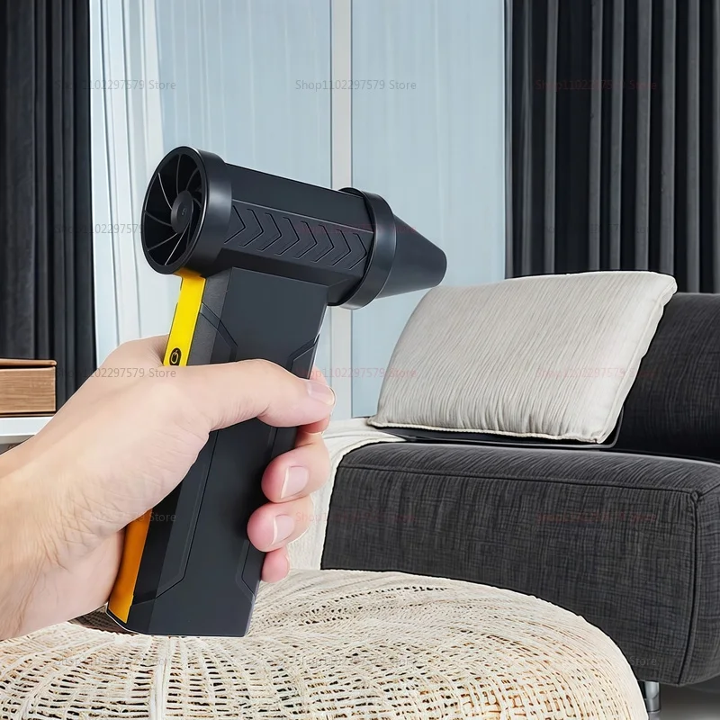 160000 RPM Brushless Motor Electric Turbo Jet Fan High-Speed Turbo Violent Fan Type-C Rechargeable Powerful Dust Blower 10000mA