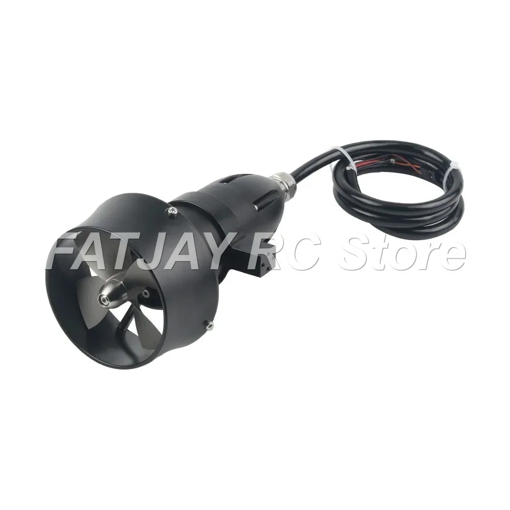 All-Metal Waterproof Brushless Motor FATJAY KYI-13.5ET 24V 13.5KG Thrust IPX8 Underwater Thruster for RC Boats Submarine ROV