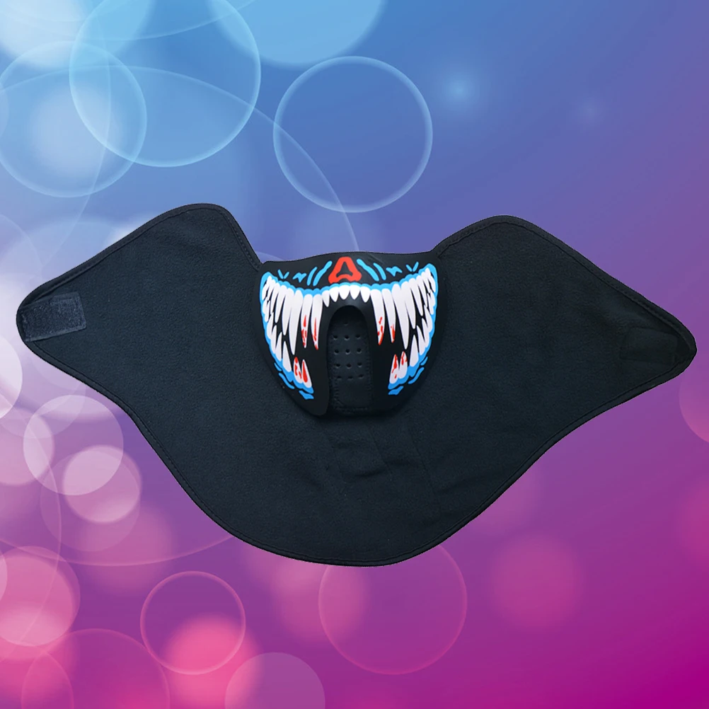 maschera led maschera luminosa maschera a filo maschera lampeggiante maschera illuminata