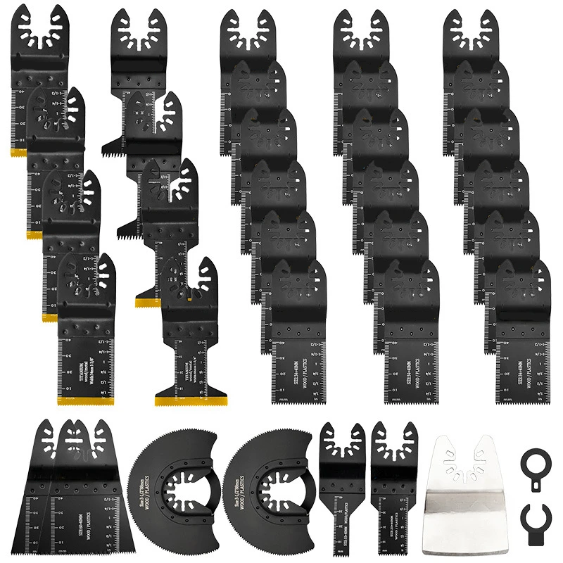 

35pcs/set Mixed Universal Treasure Saw Blade Set Universal Treasure Swinging Saw Blade Tool Accessories