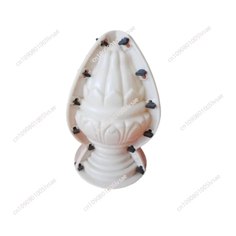 Cement Ball Decorative Mold Roman Column Balcony Railing Lotus Mud Concrete Villa Balcony Mold Garden Bottom Grouting