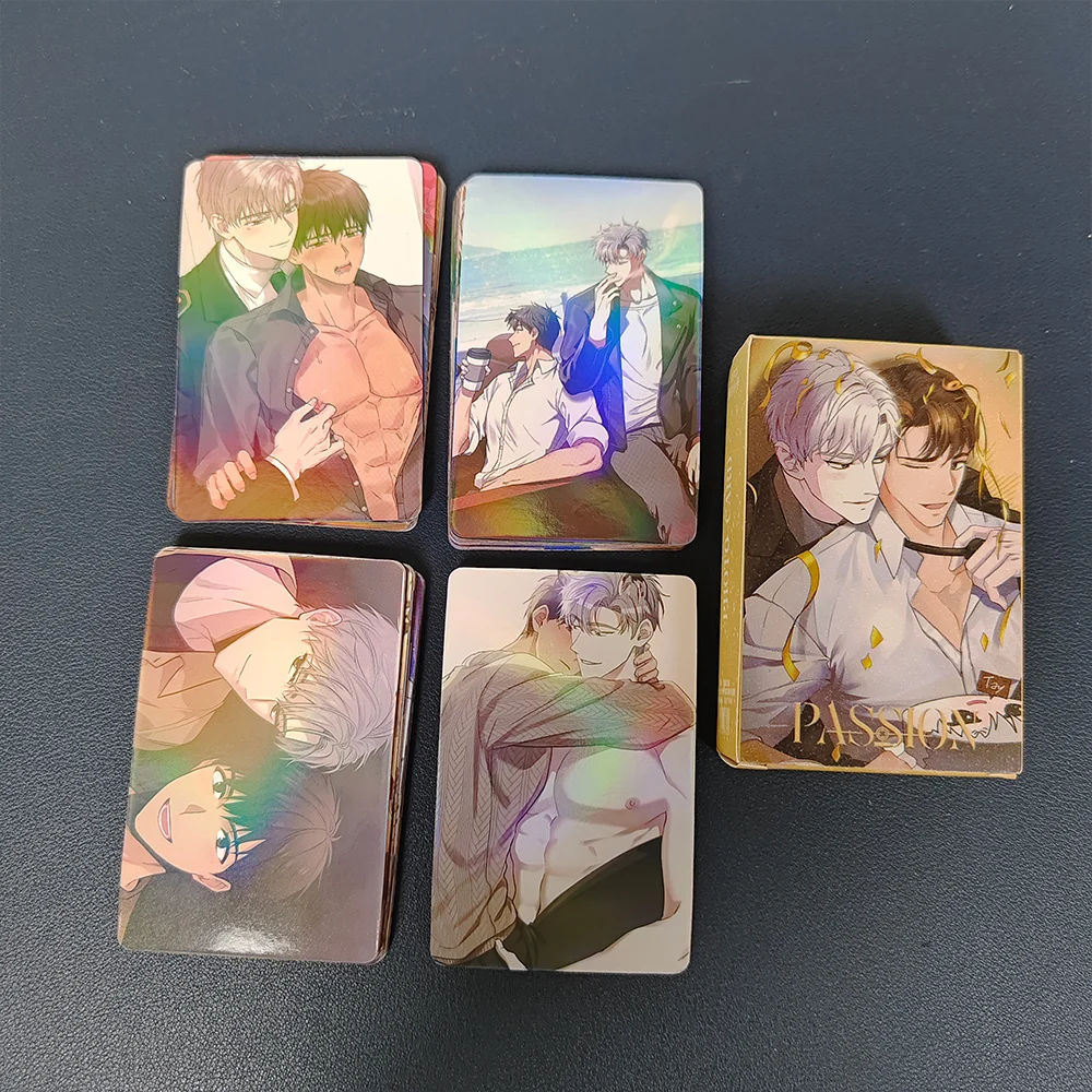 new Korean Manga Passion Laser Lomo Card Ilay Riegrow And Jeong