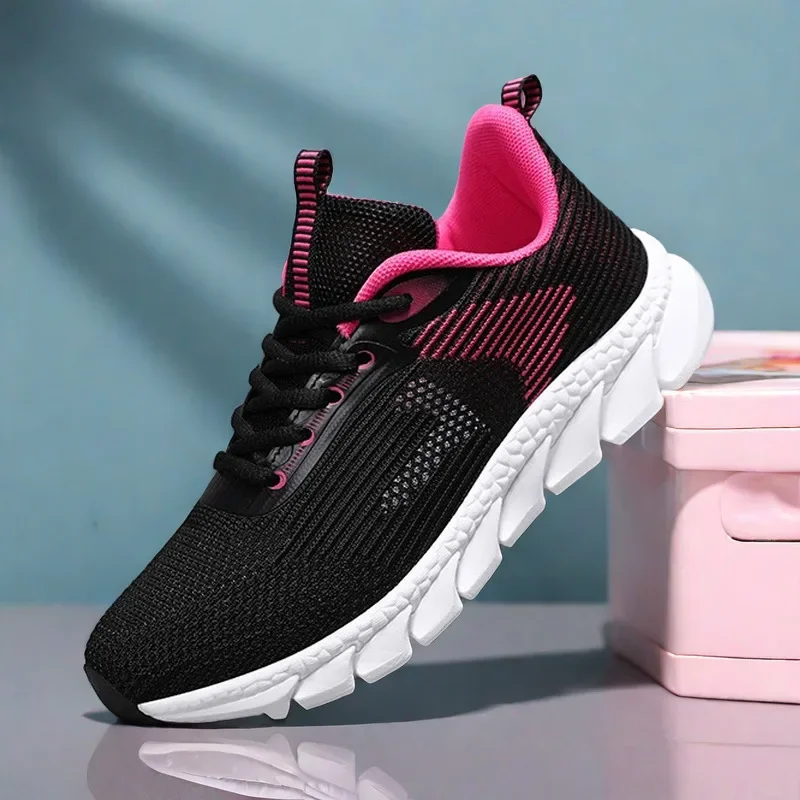 Lovers Luxury Sneakers Net Woman Vulcanization Shoes Shock Absorption Women's Vulcanize Shoes Zapatiilas Barefoot Femme Tennis