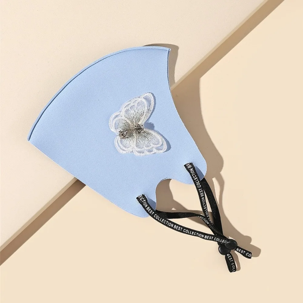 Polyester Sunscreen Mask New UV Sun Protection Thin Ultraviolet-proof Face Mask Ice Silk Breathable Sports Mask