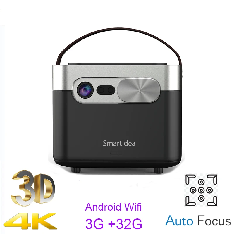 D25 Full HD 1920x1080 Projector 4K 3D ANSI 1000lumens Android (3G+32G) 5G Wifi DLP Proyector Auto Focus Video Beamer