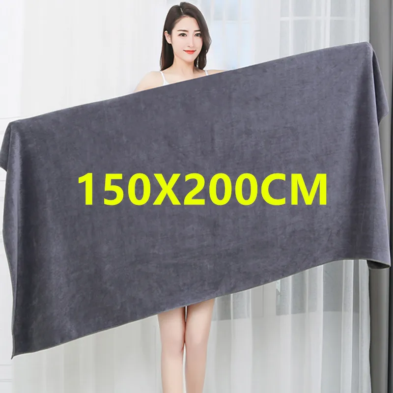 super large, Microfiber bath towel,soft, high absorption and quick-drying, sports, travel, no fading,  Beauty salon towels