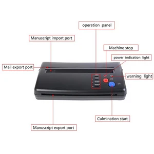 A4 Flash Profissional Impressora Térmica, Tatuagem Stencil Transfer Machine, Fotos Stencils Copiadora, Desenho Fornecimento de Ferramentas, Novo 10 principais vendas máquina copiadora profissional - №1