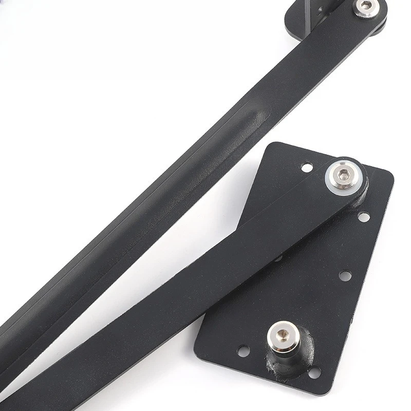 

Multifunctional down-turning folding table hardware, new hidden bar support connecting frame telescopic dining table accessories