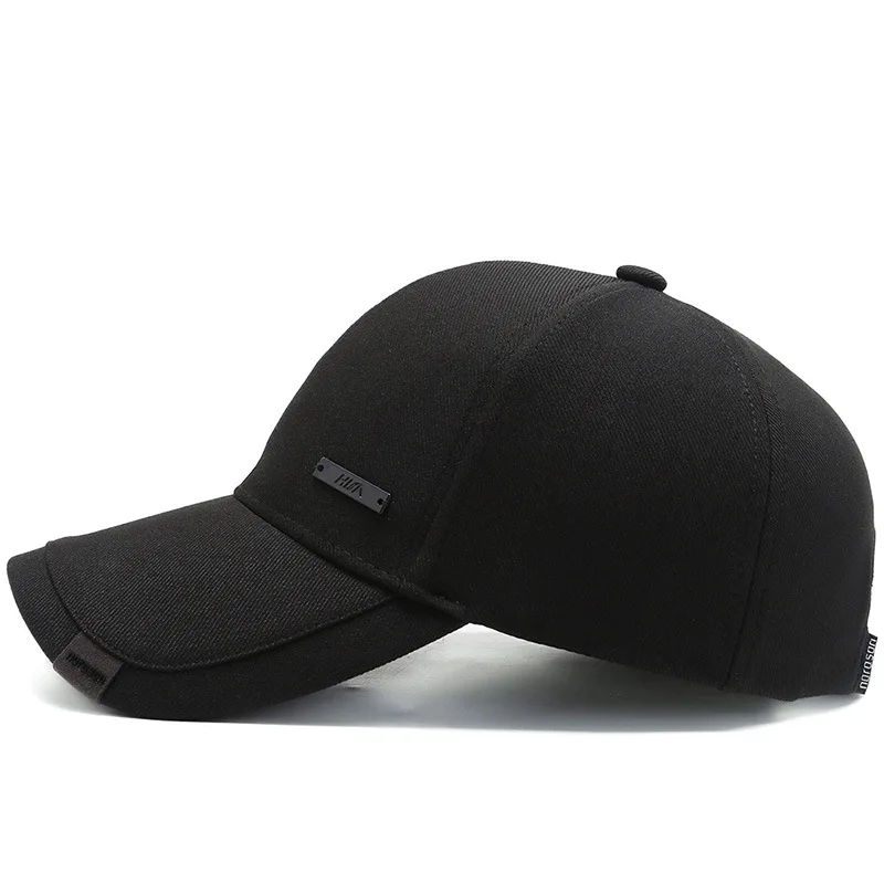 Unisex Hua Label Baseball Cap Hip Hop Adjustable Casual Hat Spring Autumn Outdoor Sunscreen Cap