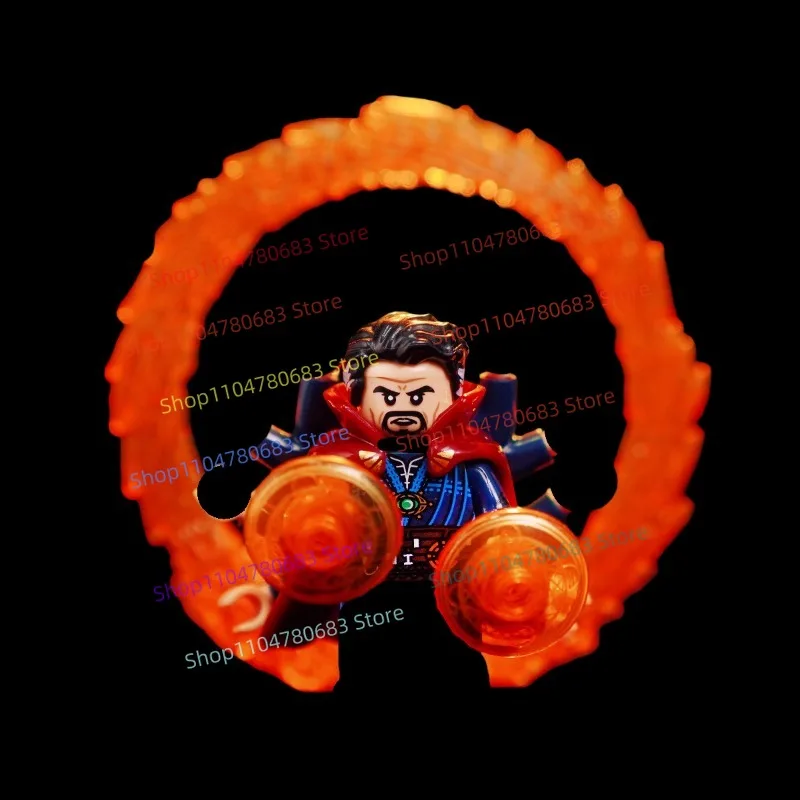 MOC Bouwstenen Demon Doctor Mini Figuur Assemblagemodel Display Beeldje Anime TV Decor Speelgoed Vakantiecadeau Collectible