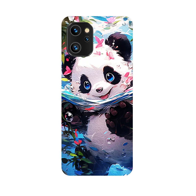 For Umidigi A13 Pro 4G A13 A13s Case Lovely Panda Wolf Soft Silicone Back Cover for Umidigi A13Pro 4G A13 A13S Phone Case