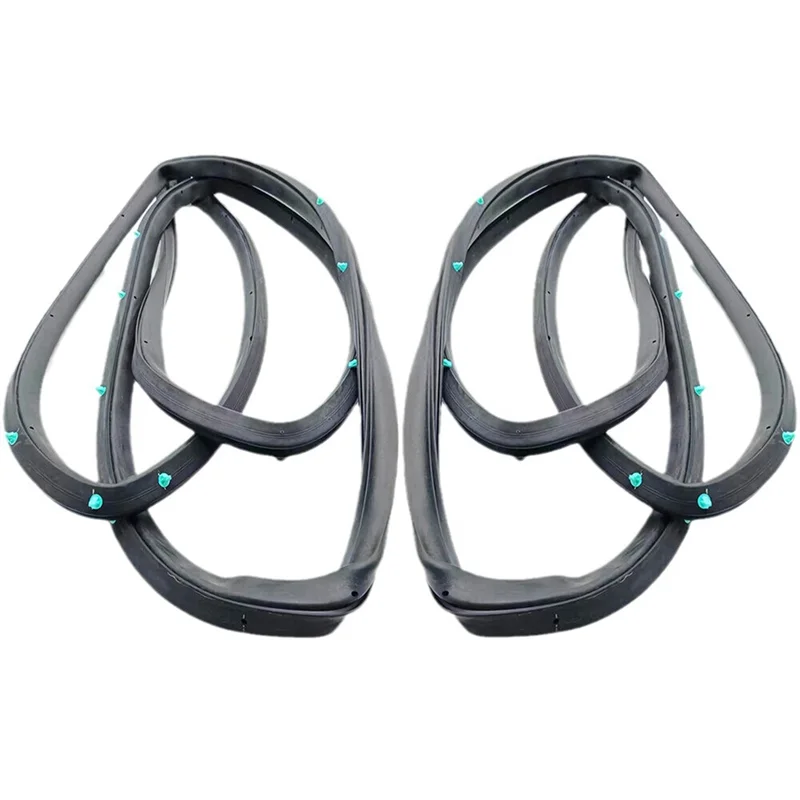 

AR-Door Window Seal Strip 72310-S84-A0 72350-S84-A01 Forhonda Accord Seal Strip Left Front Right Front Door Window Seal Strip