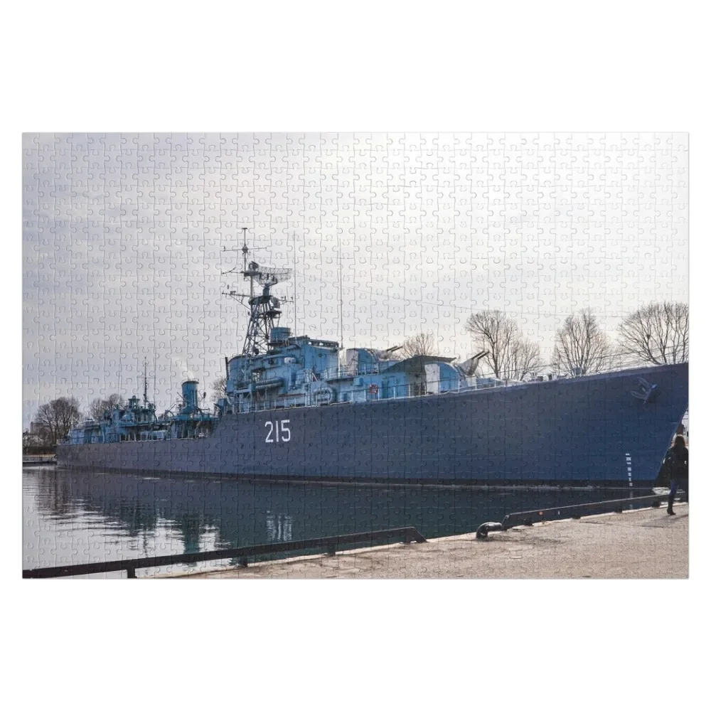 

Brightened HMCS Haida Jigsaw Puzzle Baby Wooden Personalized Baby Toy Wood Adults Puzzle